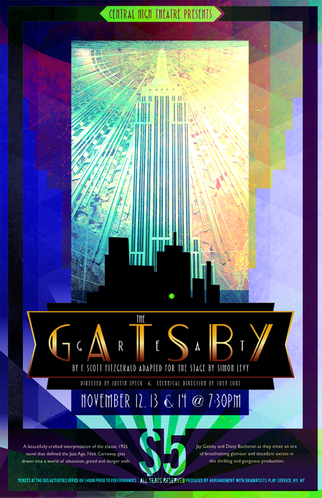 Great Gatsby Poster-flat